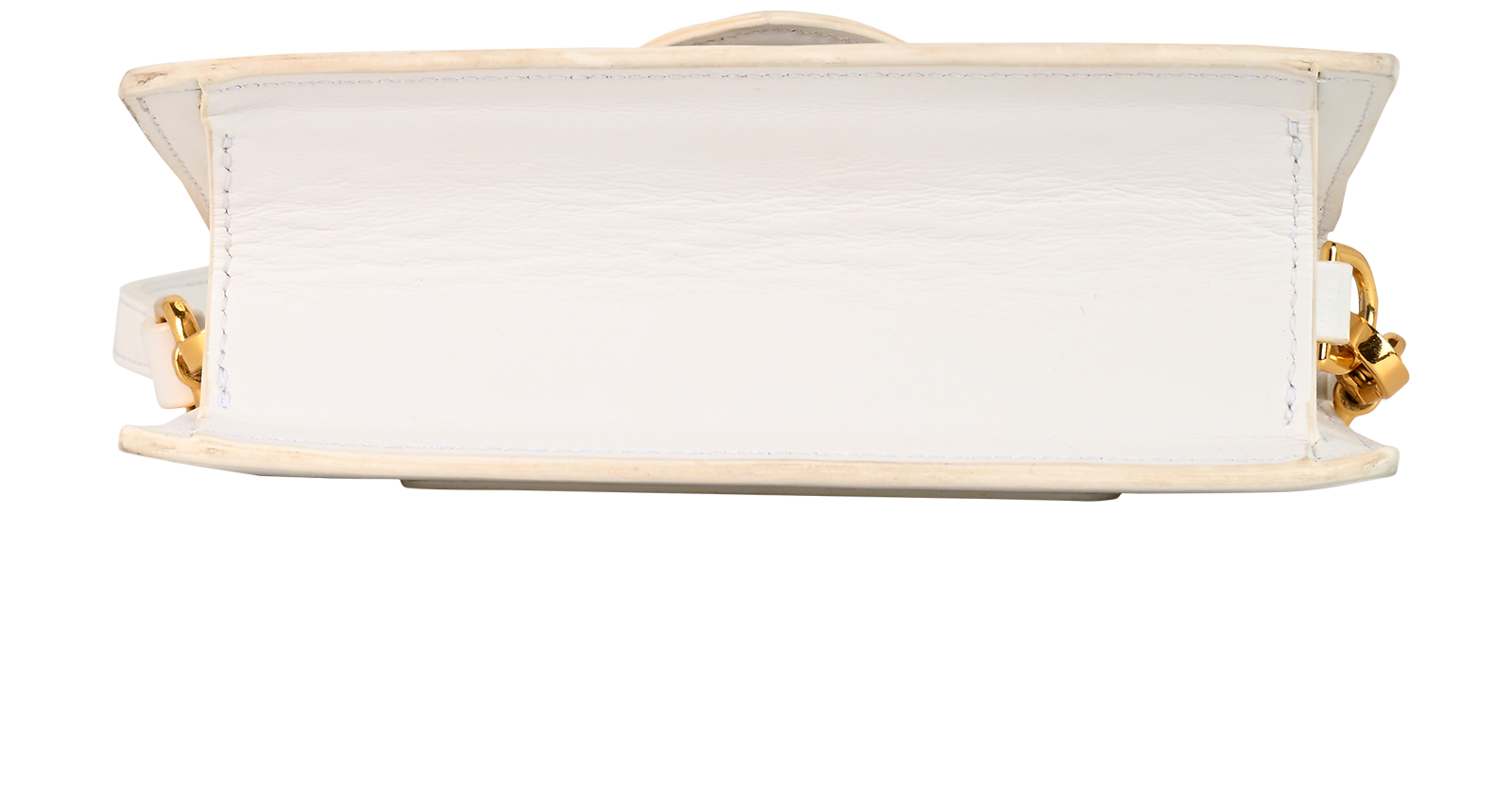 The Bambino, &pound;180, Handbags, White, Leather, Top view